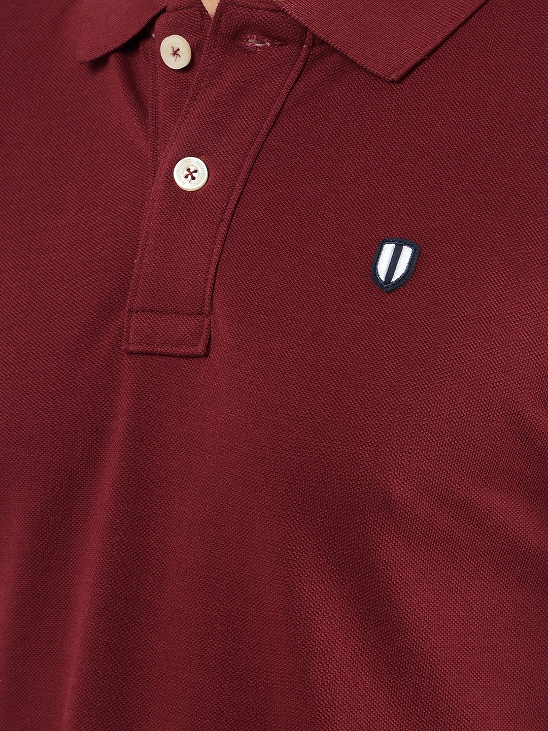 Numero Uno Men Solid Maroon T-Shirt